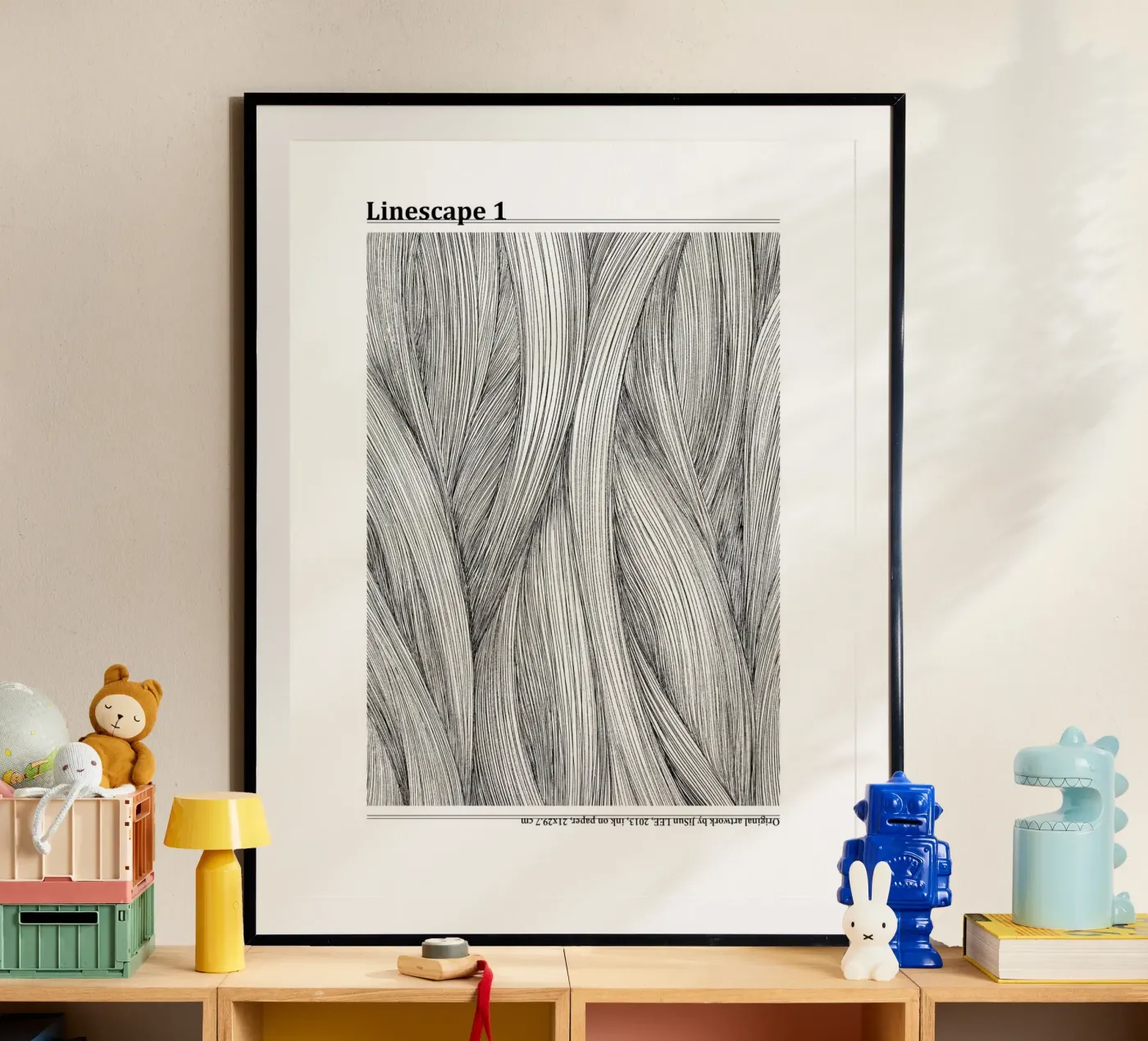 Linescape - 1 poster da artleejisun