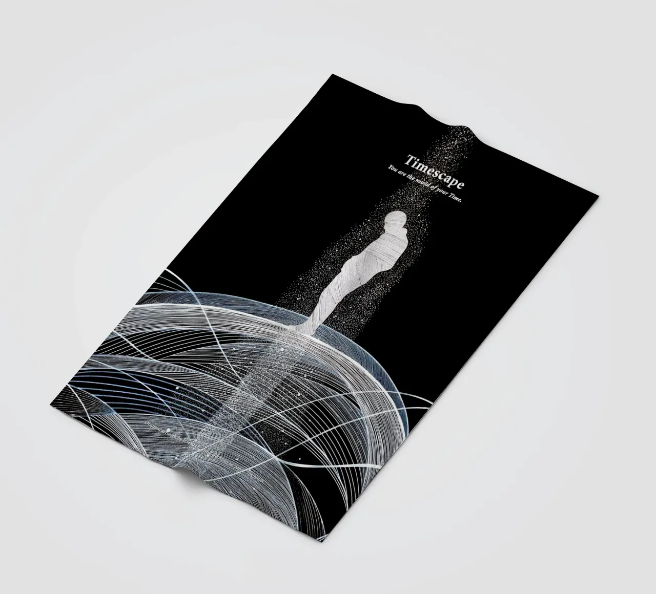 Timescape - 3 fleece blanket by artleejisun