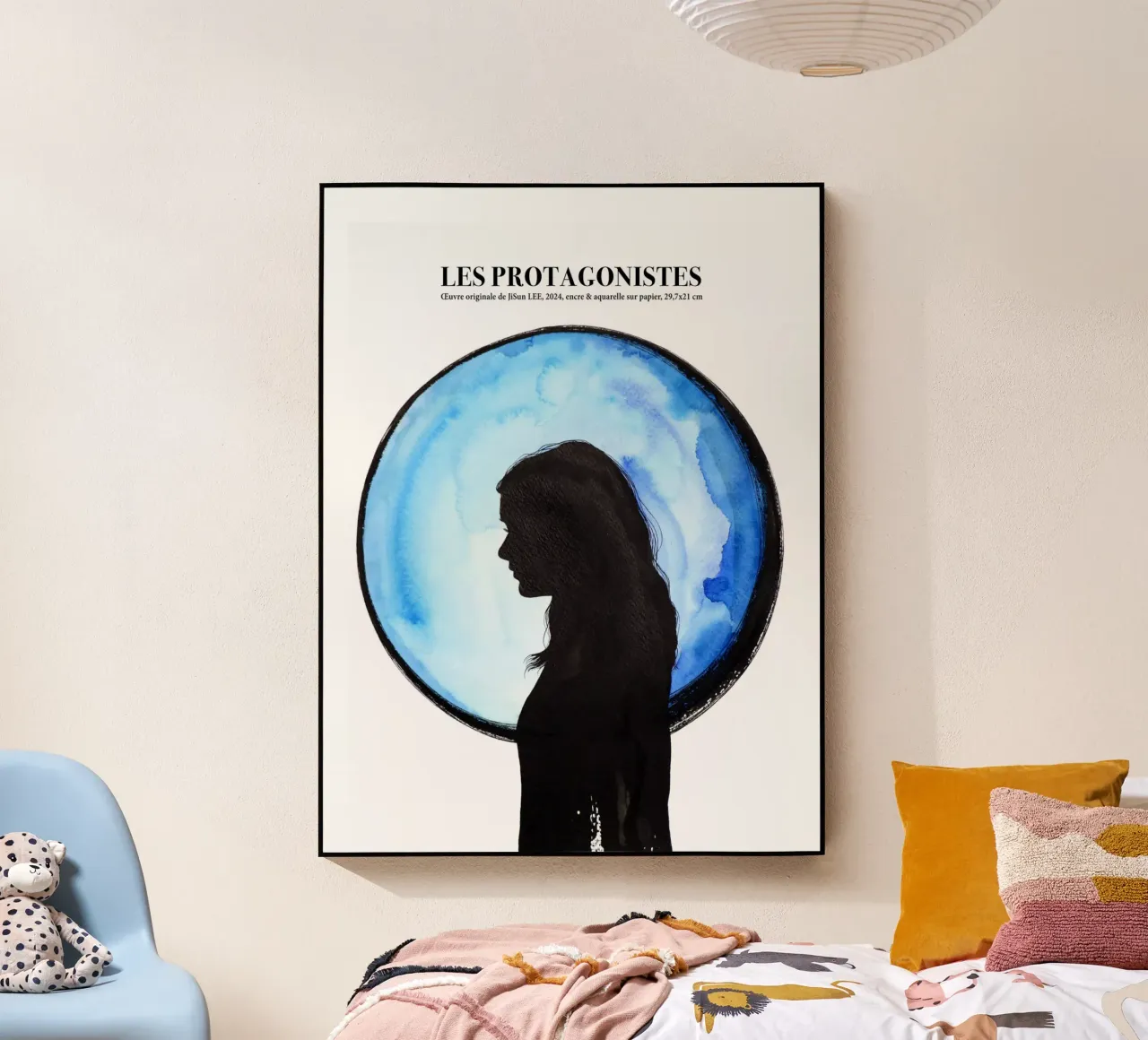 Les Protagonistes - 3 plexiglass da artleejisun