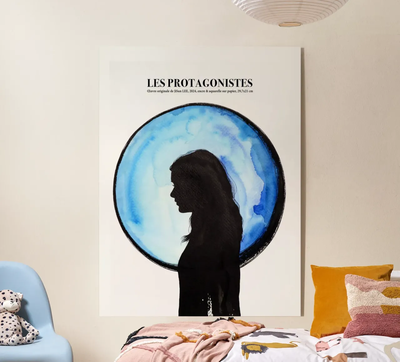 Les Protagonistes - 3 plexiglass da artleejisun