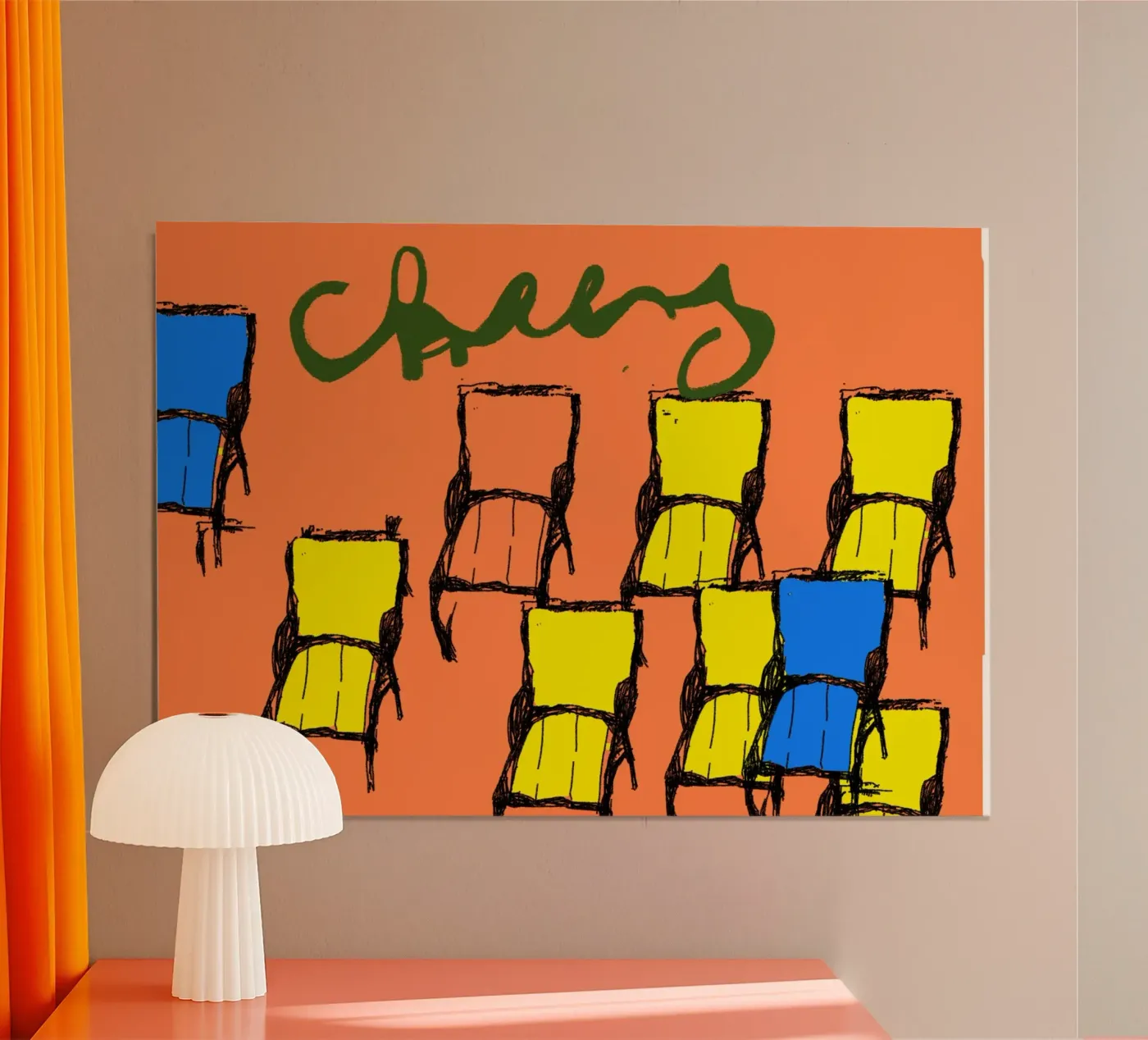 cheers poster by Nepomuk
