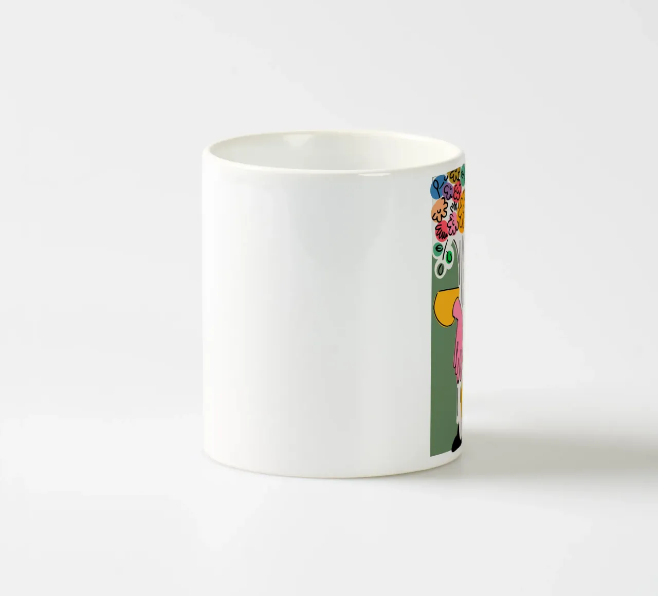 I fiori tazza in ceramica da Portraits