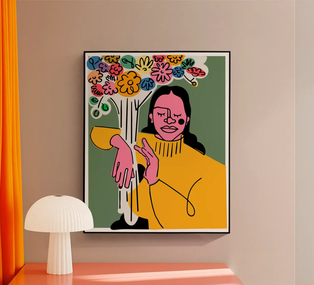 I fiori plexiglass da Portraits