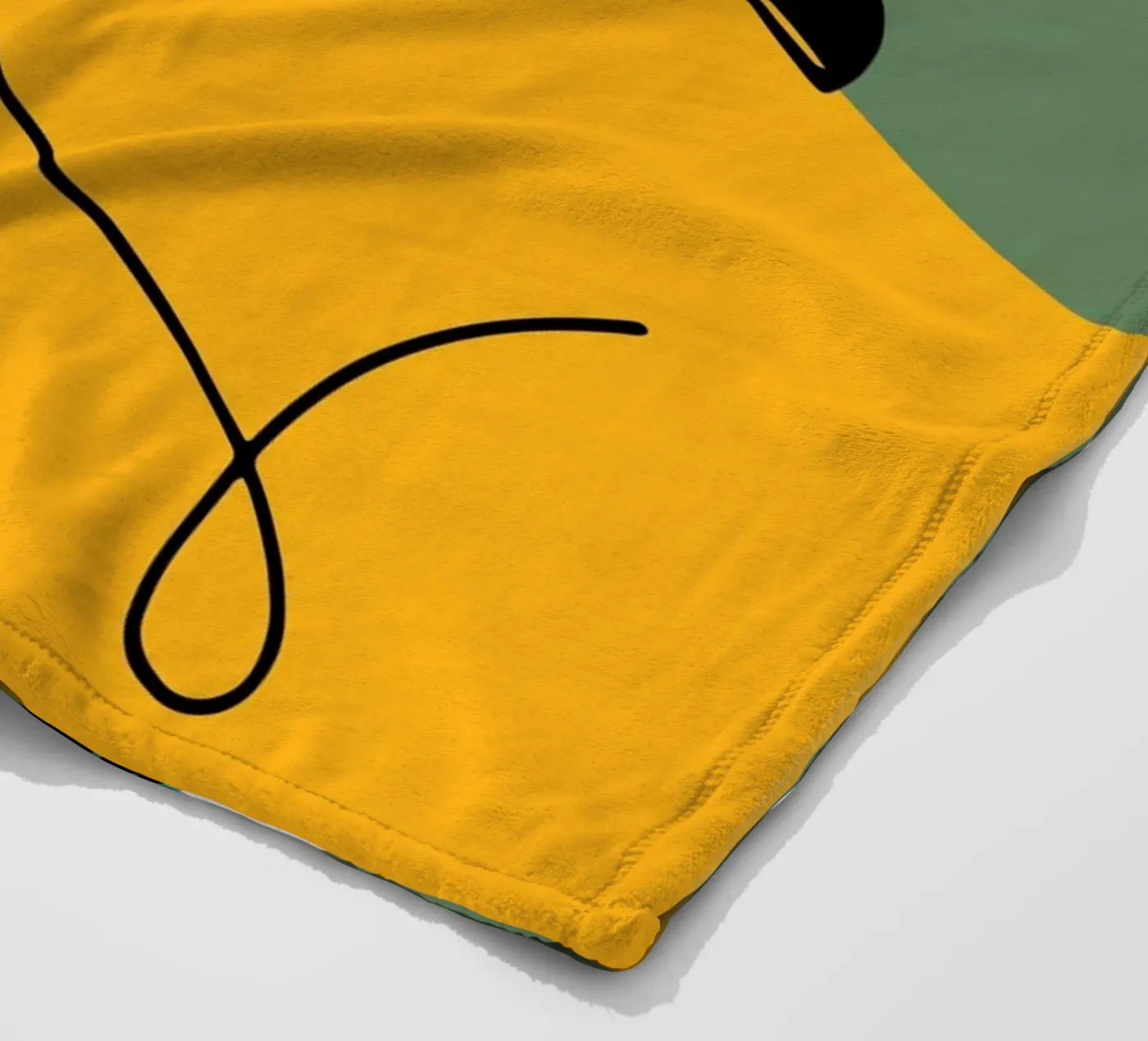 Die Blumen Fleecedecke von Portraits