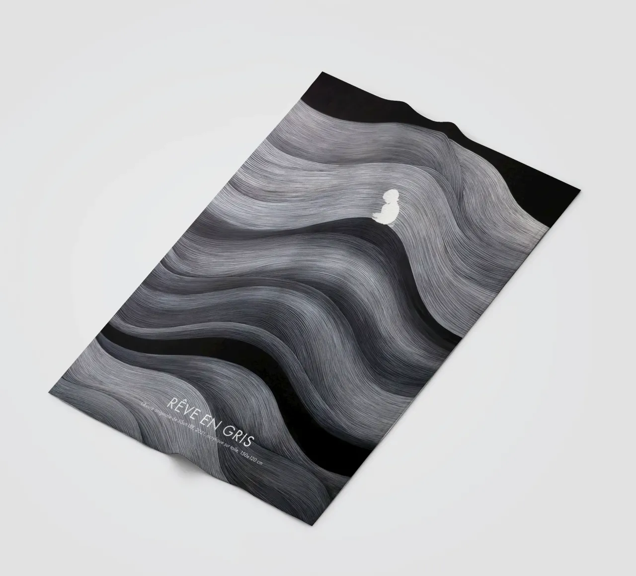 Rêve de Silhouette - 3 coperta in pile da artleejisun