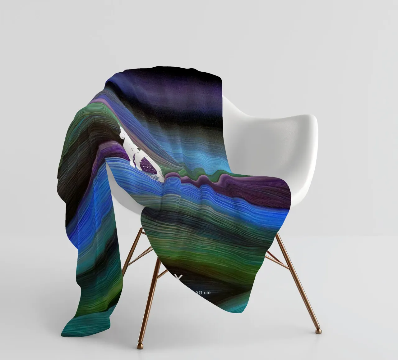 Rêve de Silhouette - 4 coperta in pile da artleejisun