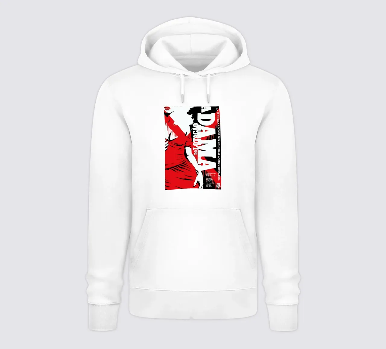 A Dama do Lotacao felpa con cappuccio da Butcher Billy