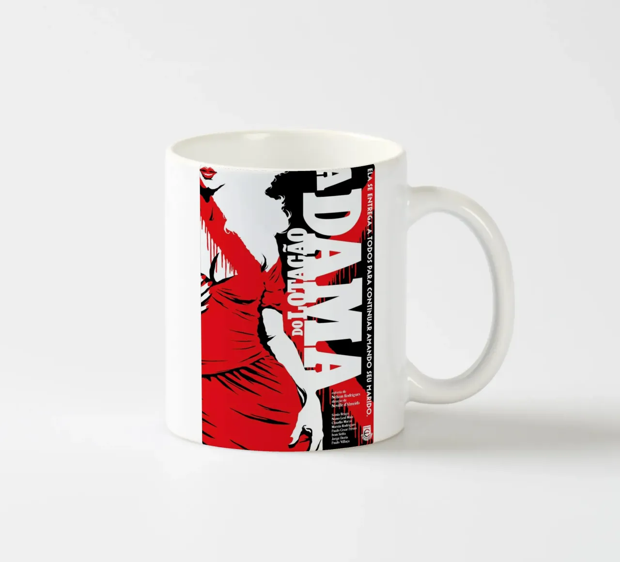 A Dama do Lotacao tazza in ceramica da Butcher Billy