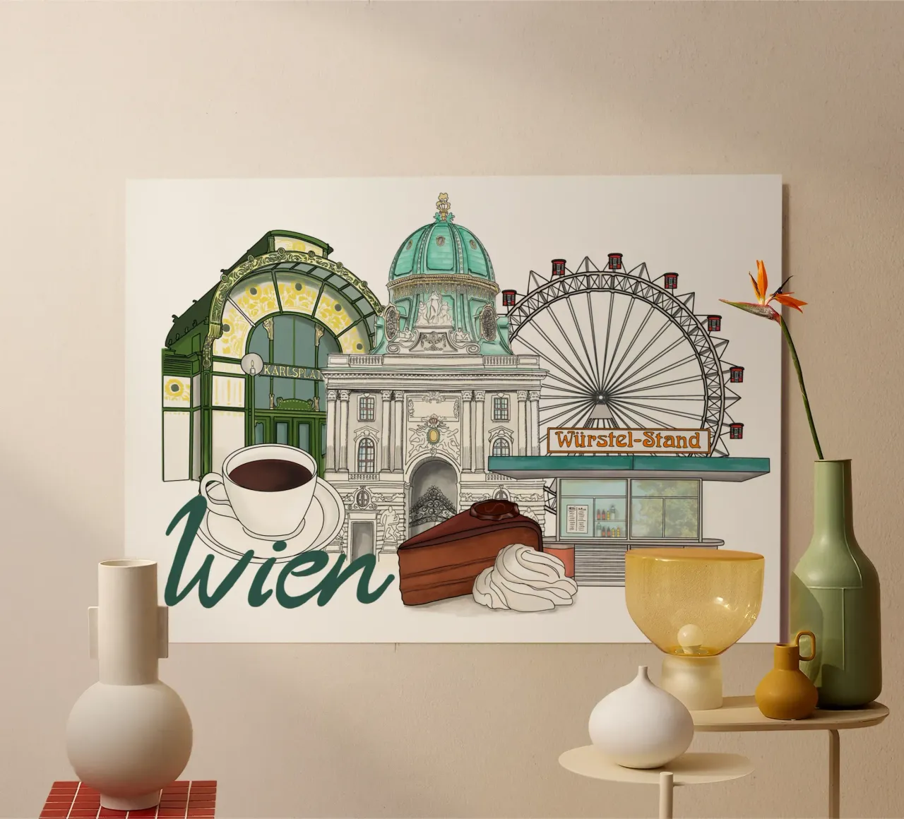 Best of Wien alluminio dibond da Claudiabrueggen