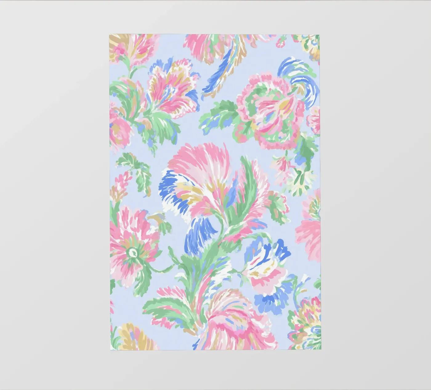 Romantic Flower Pattern pellicola backlit da treechild