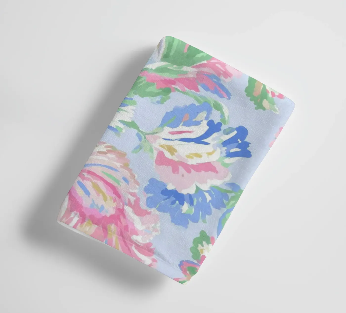Romantic Flower Pattern towel by treechild