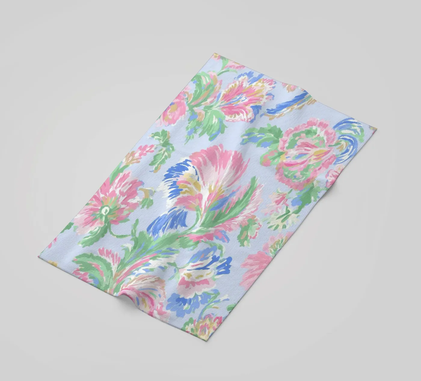 Romantic Flower Pattern telo mare da treechild