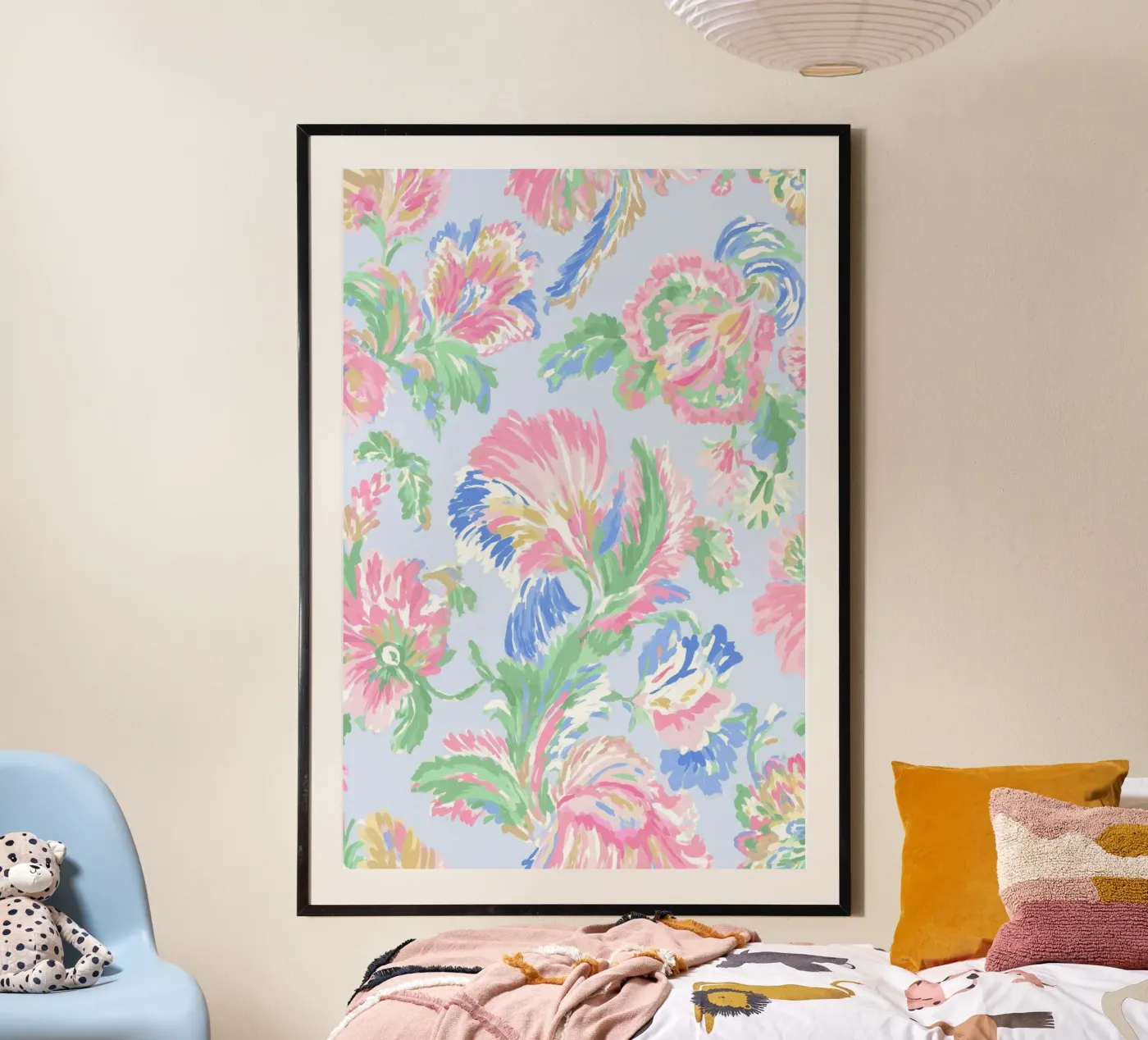 Romantic Flower Pattern poster de treechild