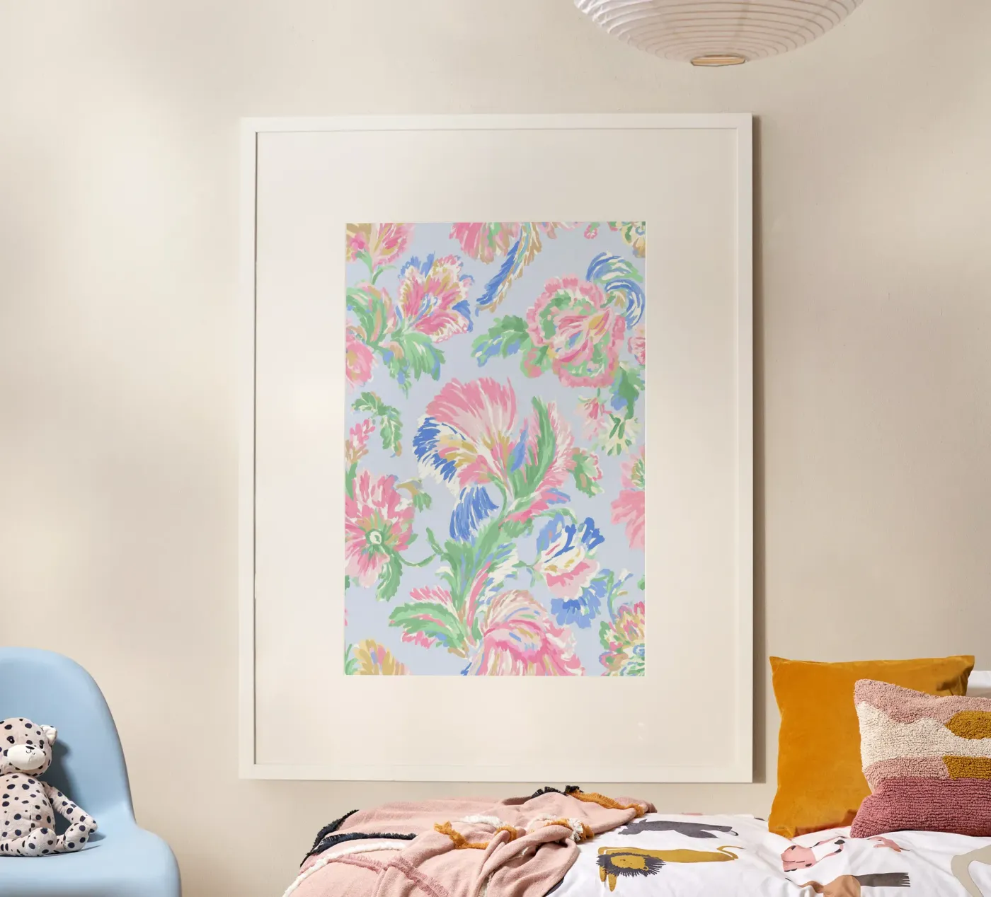 Romantic Flower Pattern poster de treechild