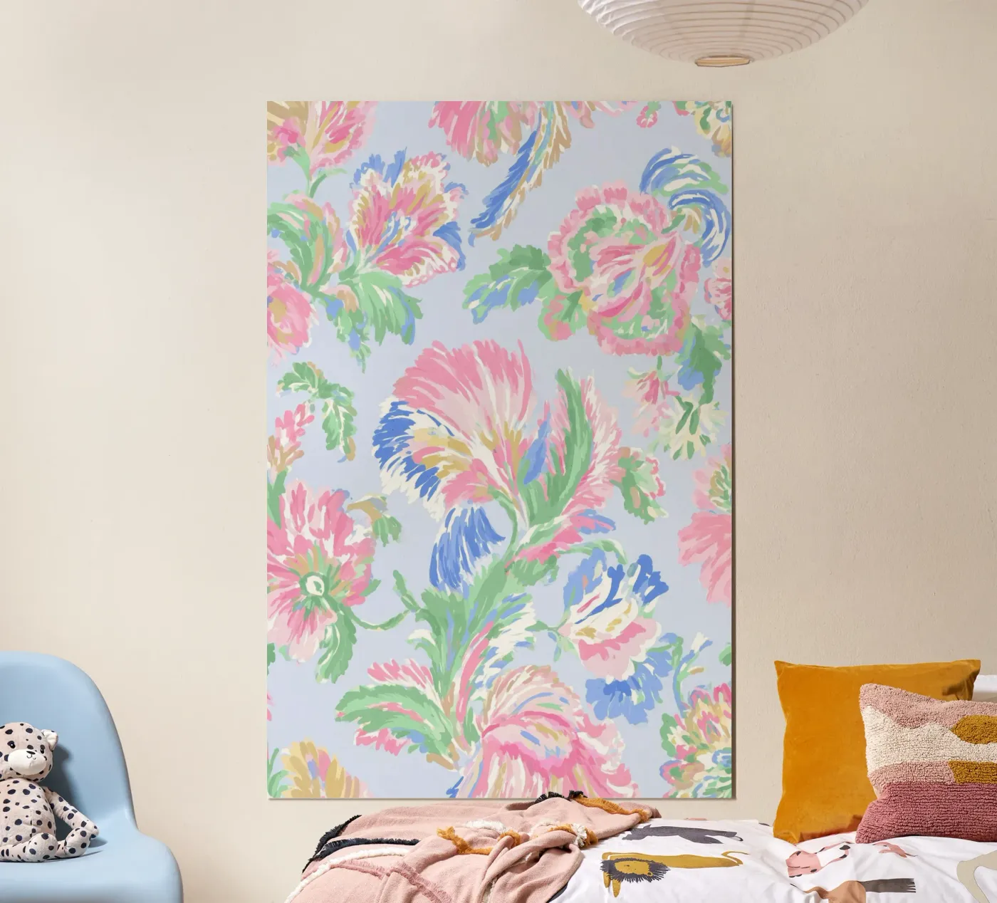 Romantic Flower Pattern poster de treechild