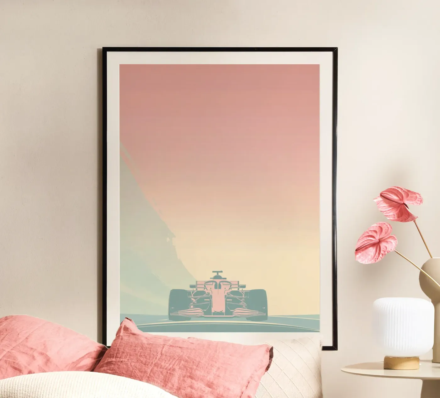 Orizzonte Pastello poster da Tinyverse Studio