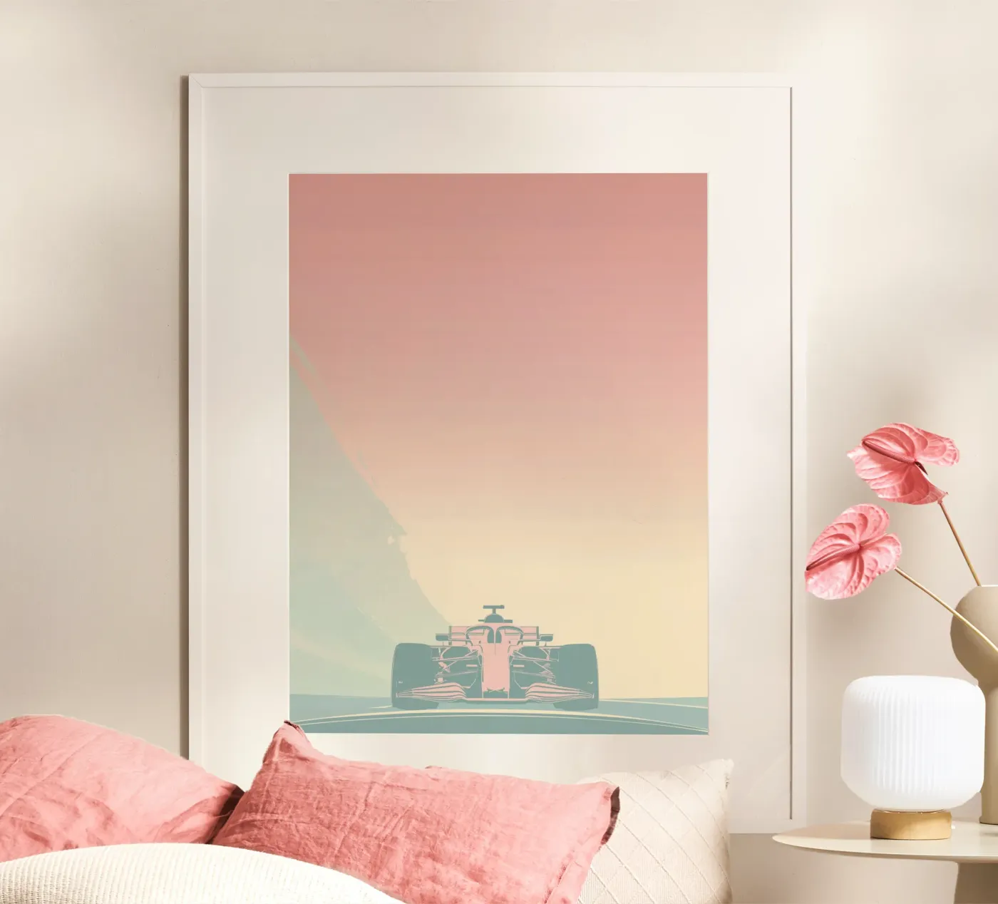 Orizzonte Pastello poster da Tinyverse Studio