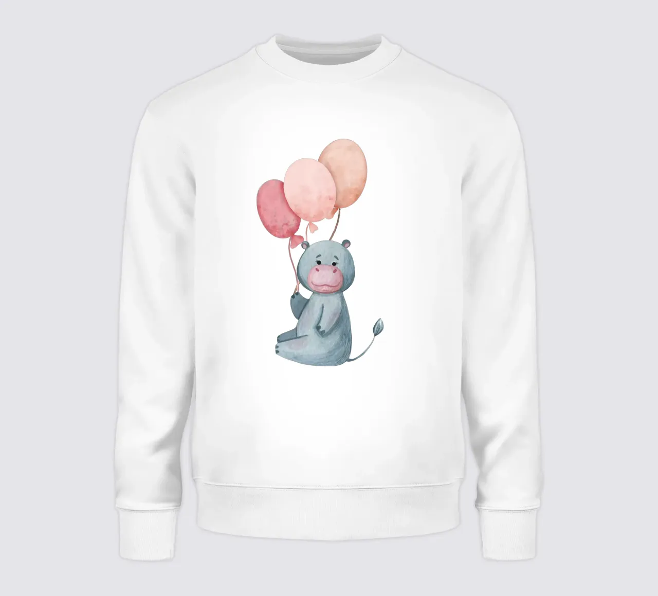 Ippopotamo felpa da Doodle Dreams Art