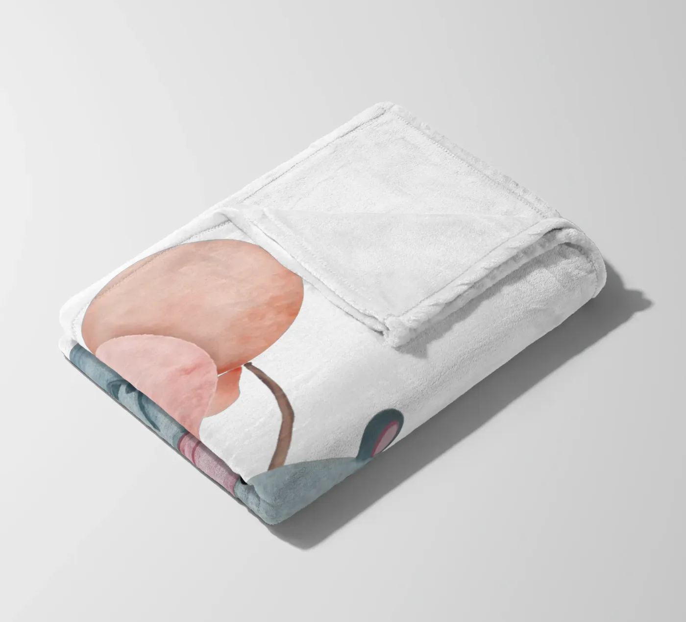 Hippopotamus Fleecedecke von Doodle Dreams Art