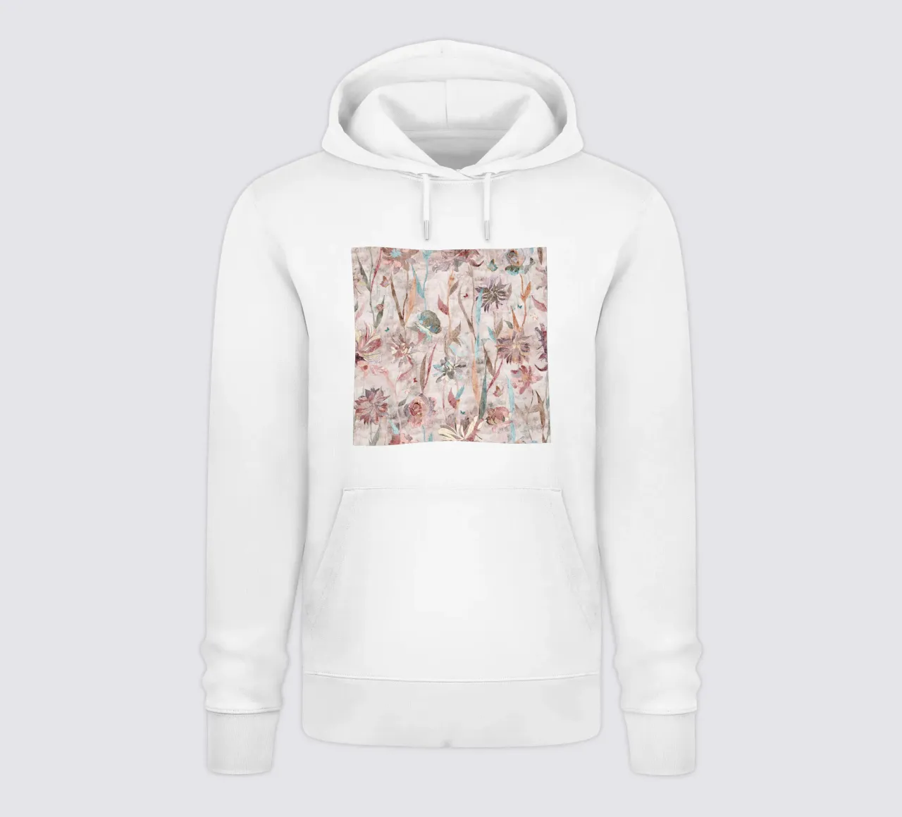 puzzle in fiore felpa con cappuccio da Giulio Iurissevich