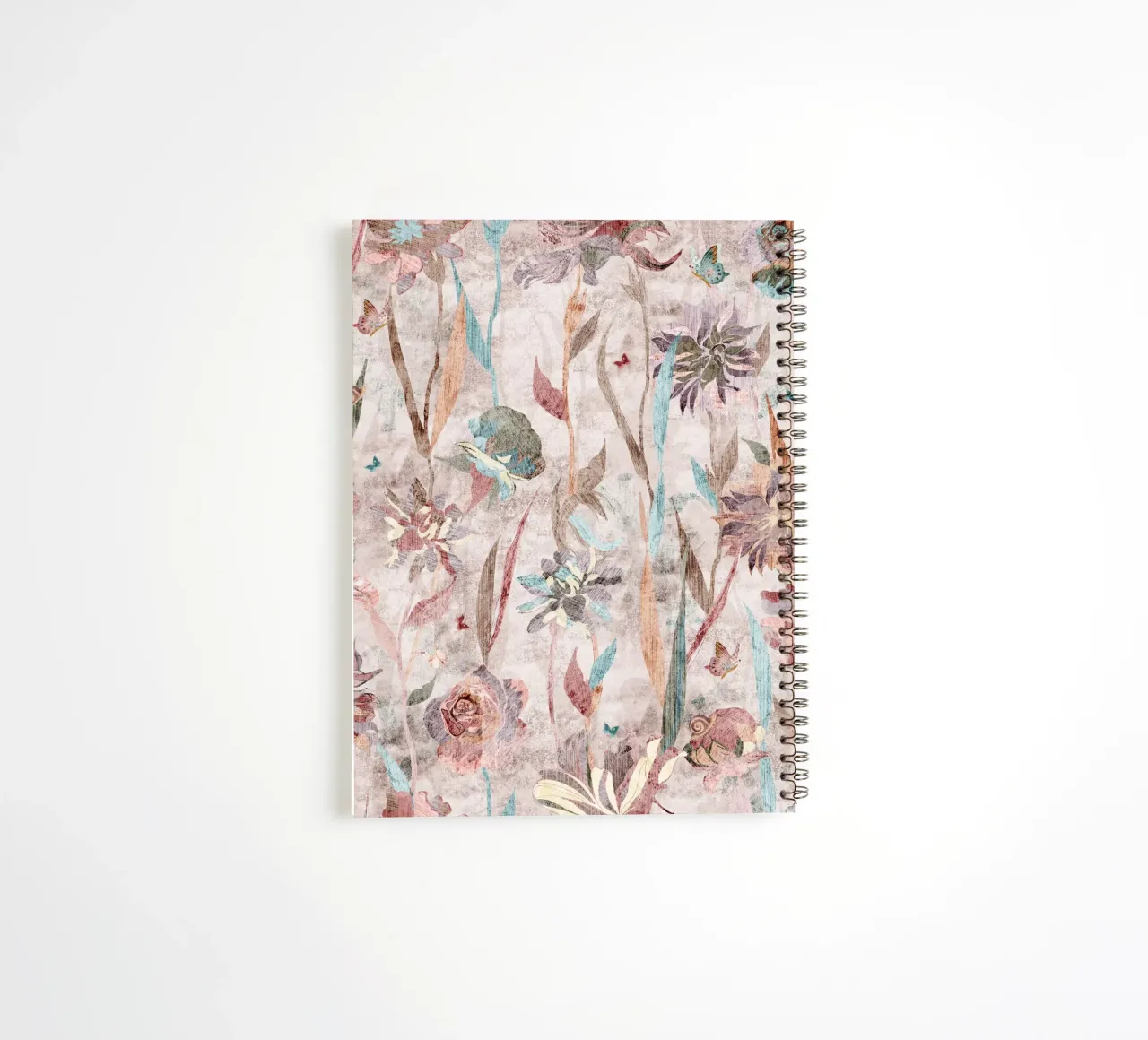 puzzle bloom spiral notebook by Giulio Iurissevich
