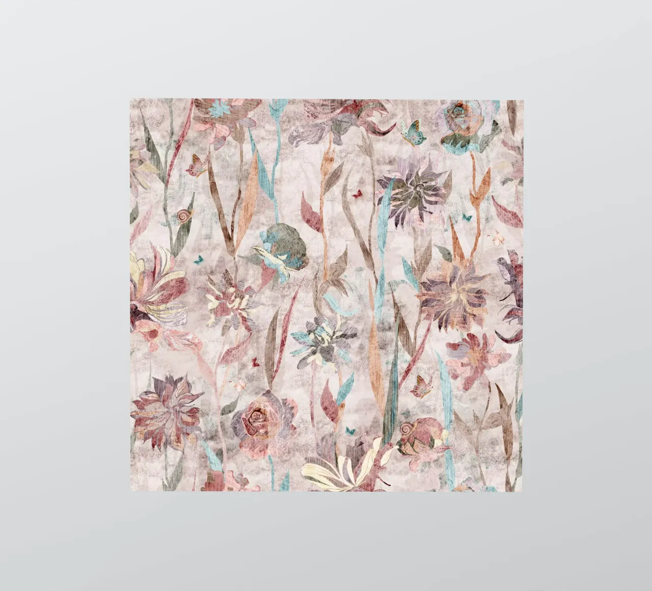 puzzle in fiore adesivo da Giulio Iurissevich