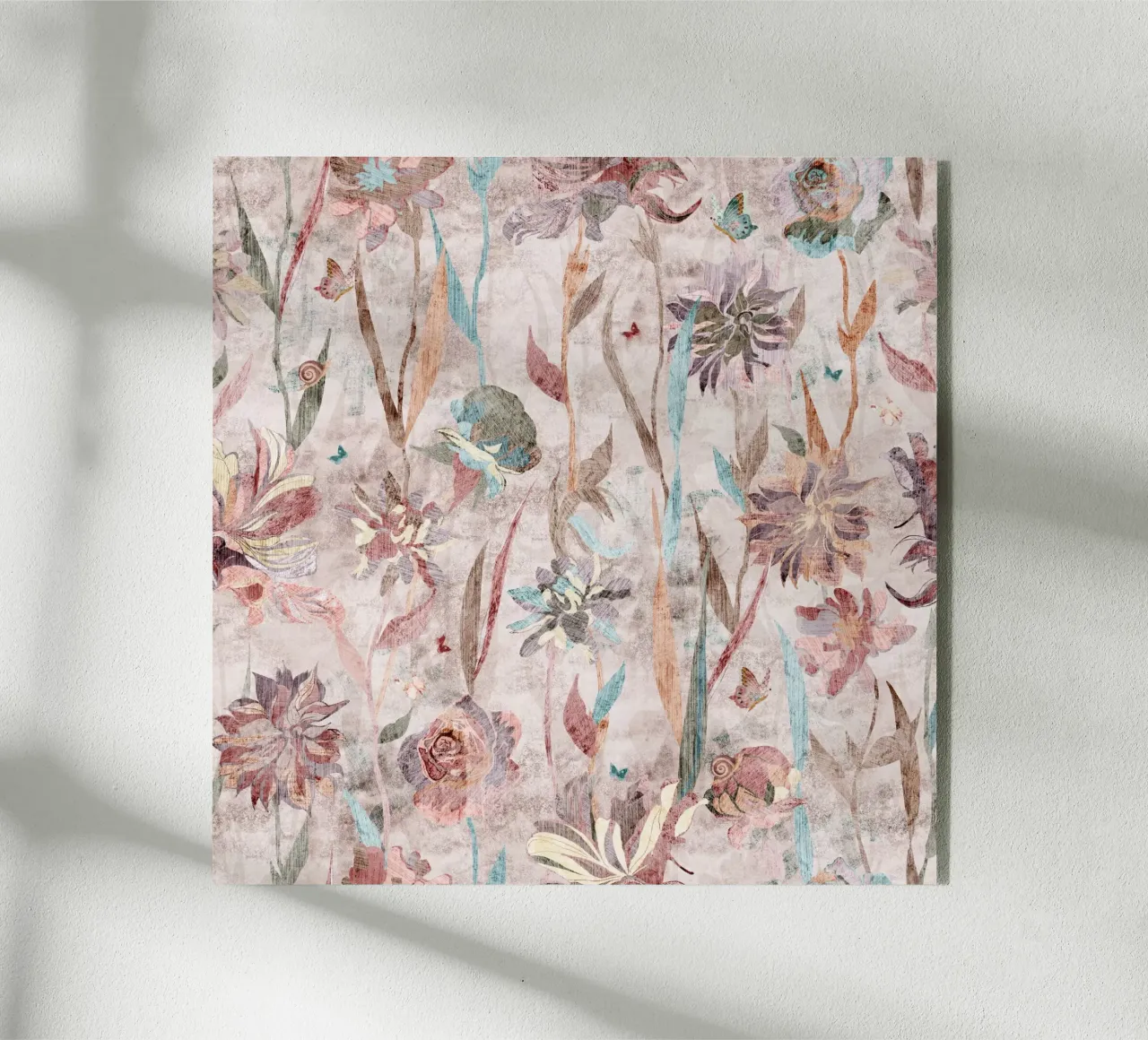 puzzle in fiore plexiglass da Giulio Iurissevich