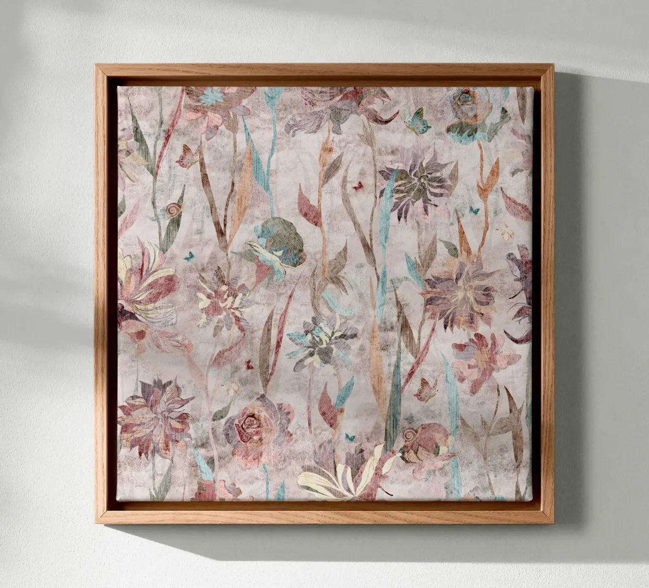 puzzle in fiore tela da Giulio Iurissevich