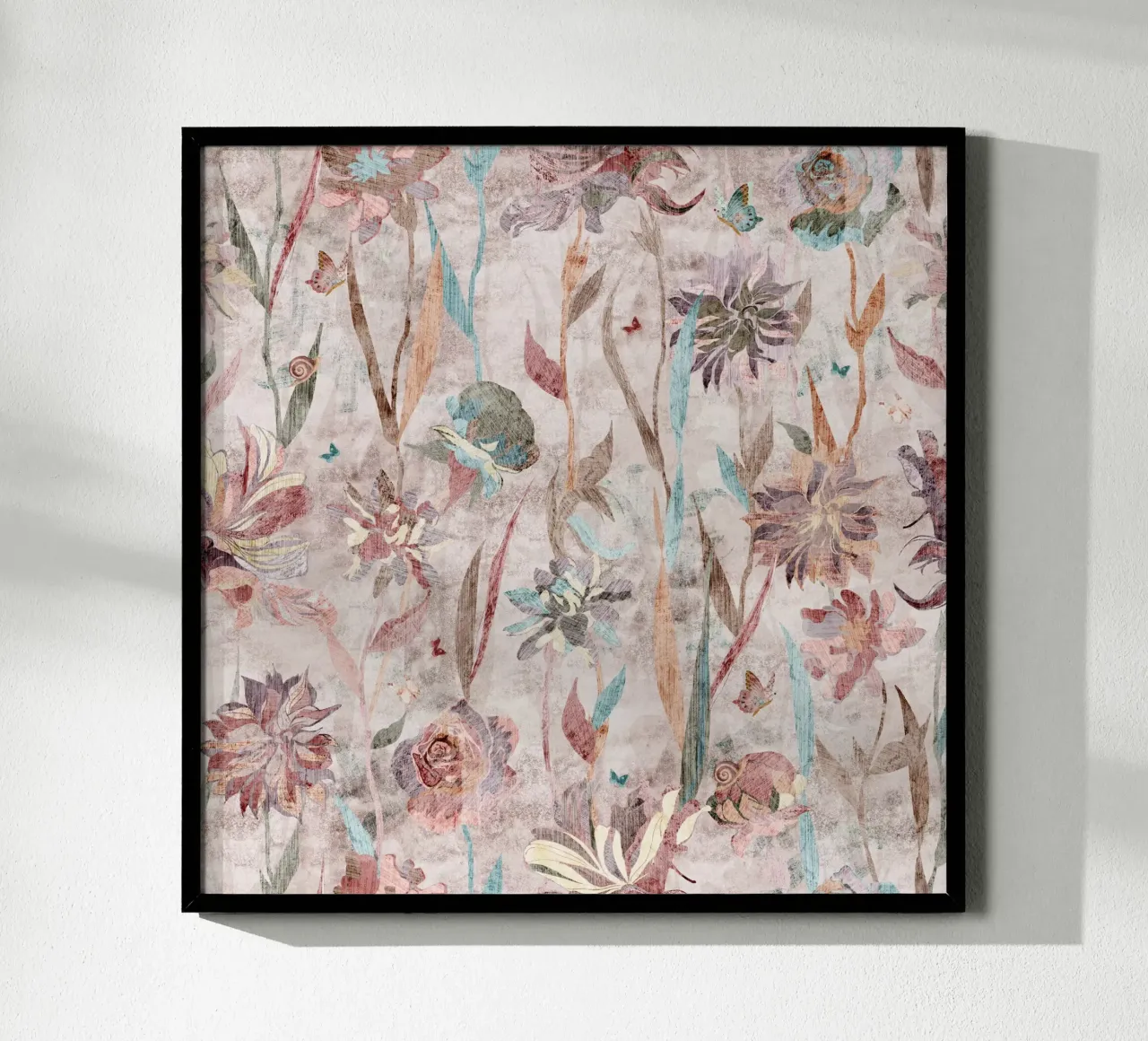 puzzle in fiore carta hahnemühle da Giulio Iurissevich