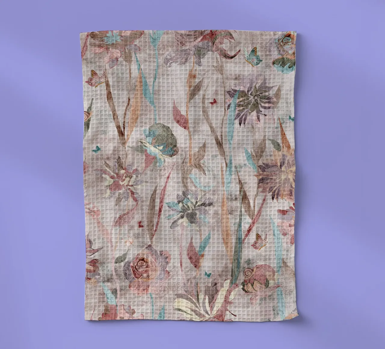 puzzle in fiore canovaccio da cucina da Giulio Iurissevich