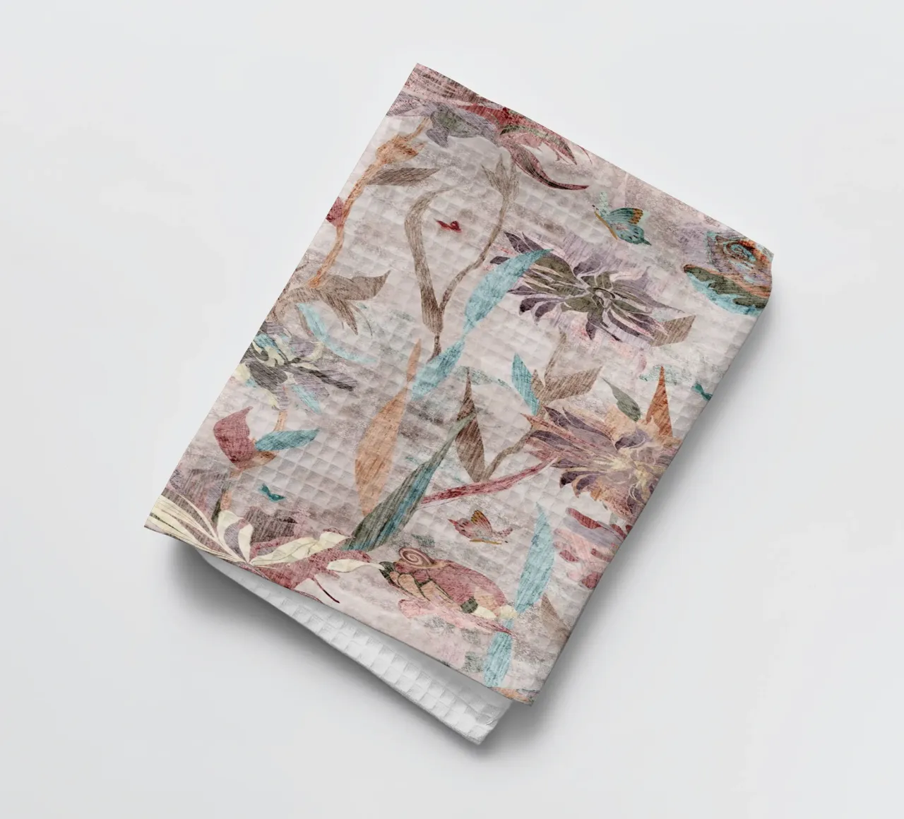 puzzle in fiore canovaccio da cucina da Giulio Iurissevich