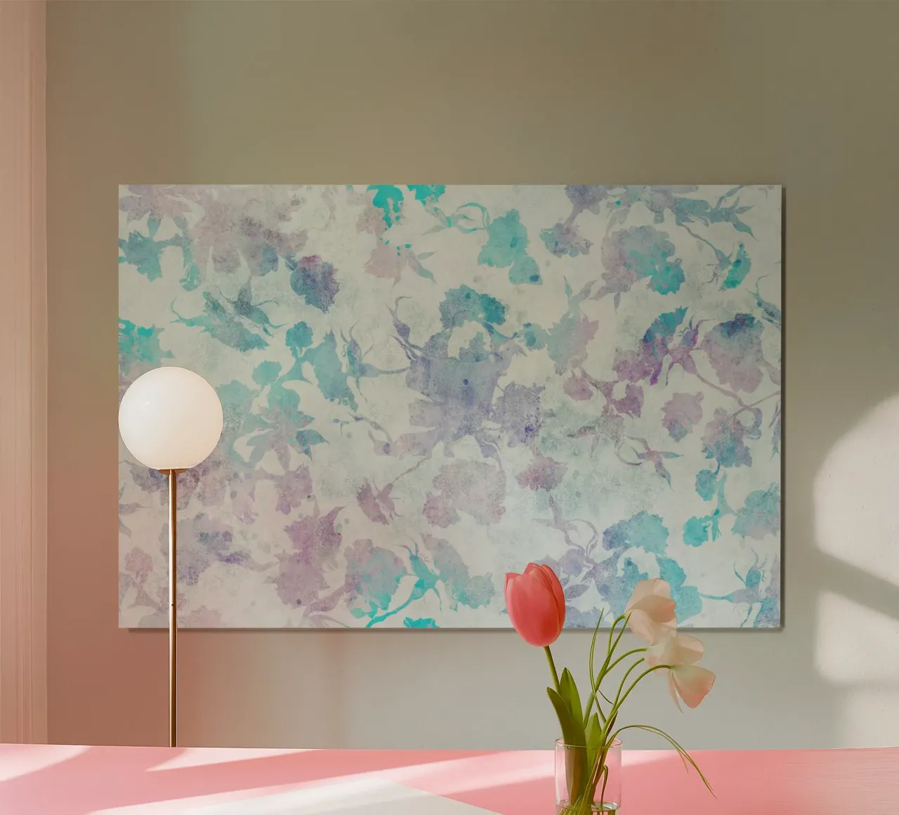 decorative 3 poster con telaio in legno da Giulio Iurissevich