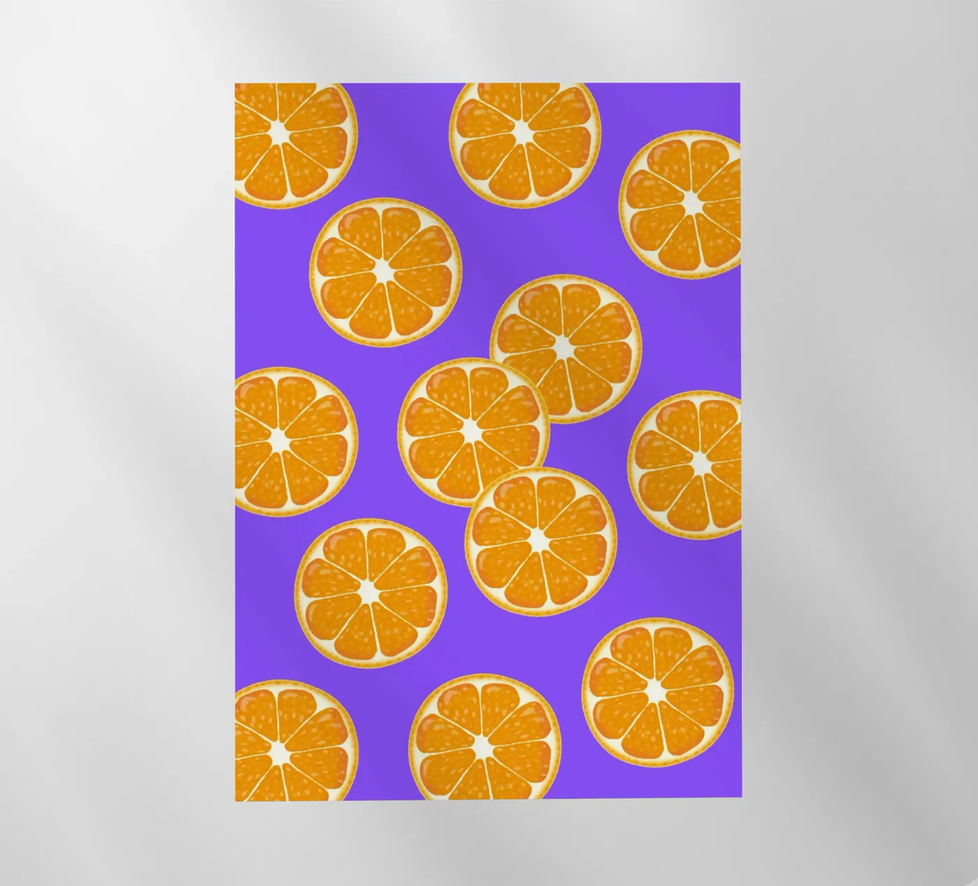 Oranges pattern backlit folie van Happypatterns
