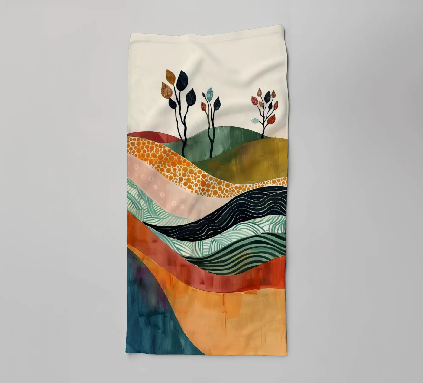 Soft Topography towel by softsoul