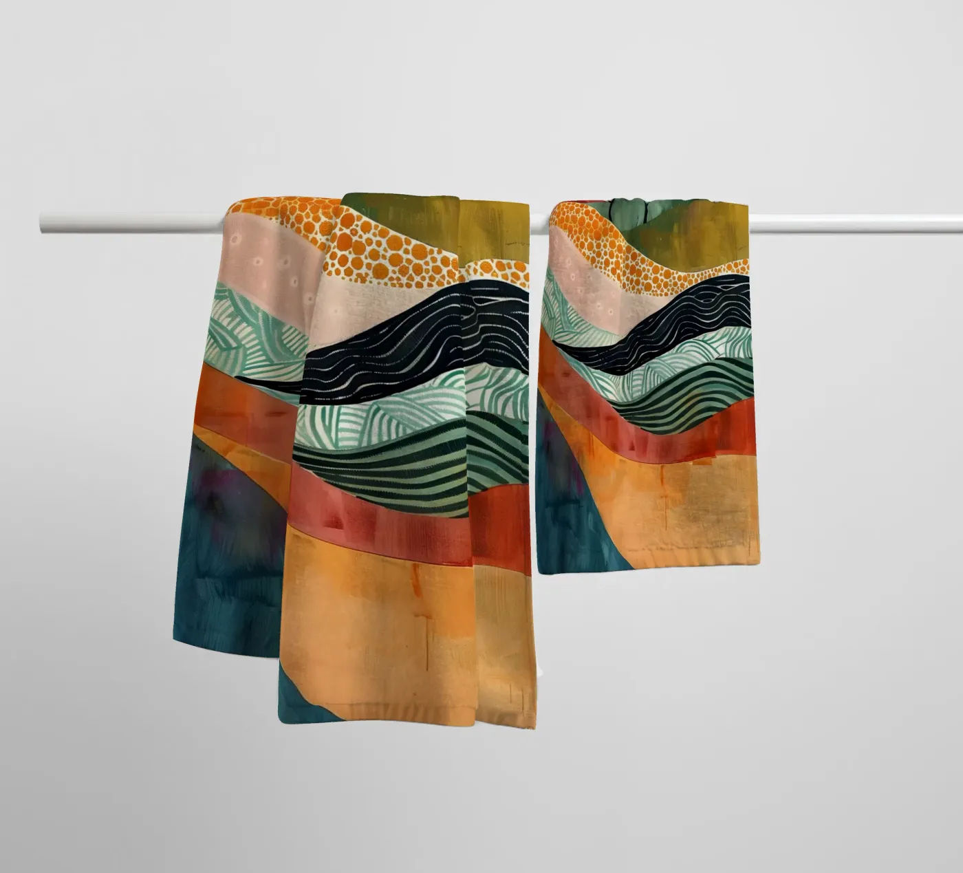 Soft Topography towel by softsoul