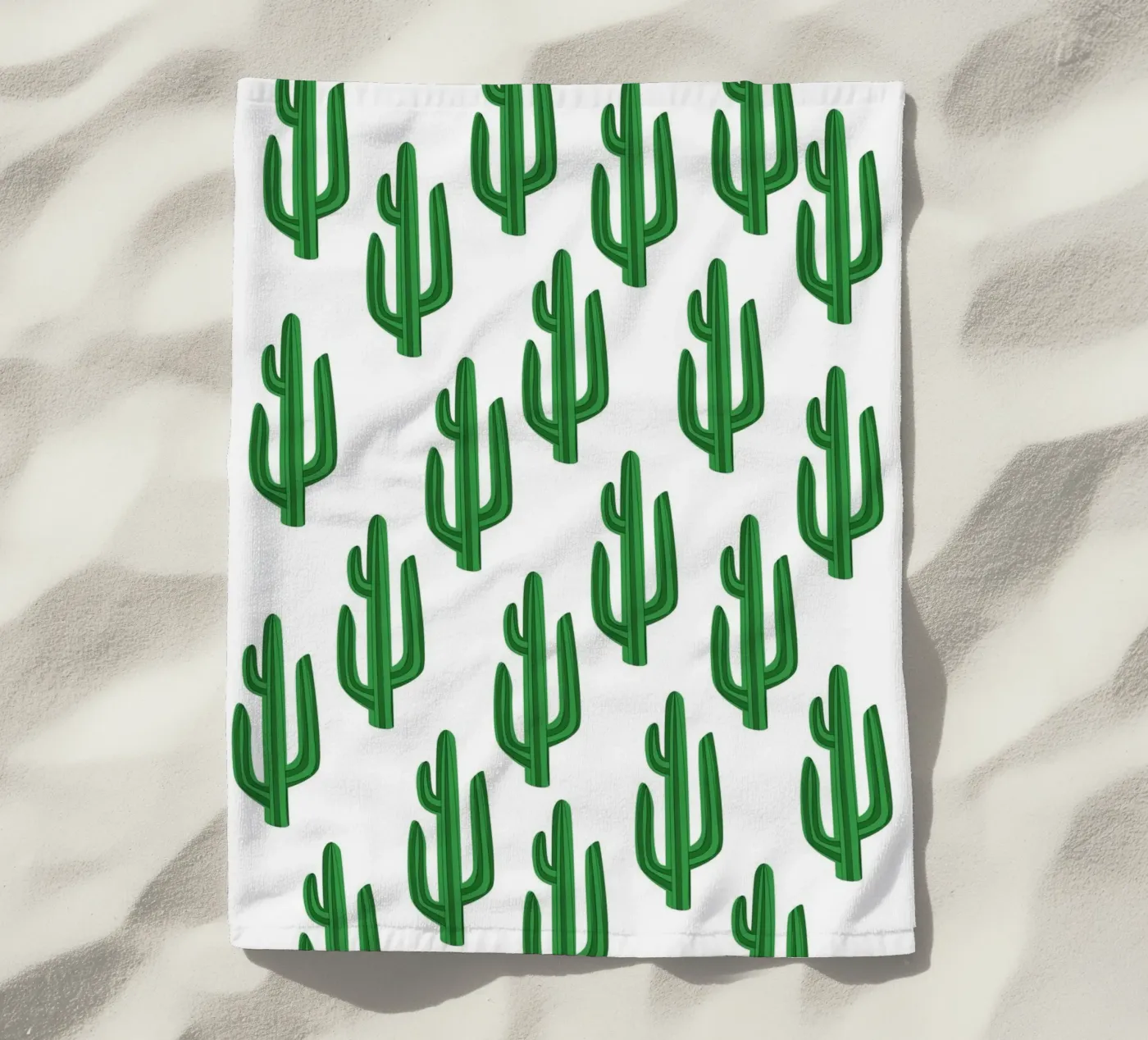 Cacti telo mare da Happypatterns