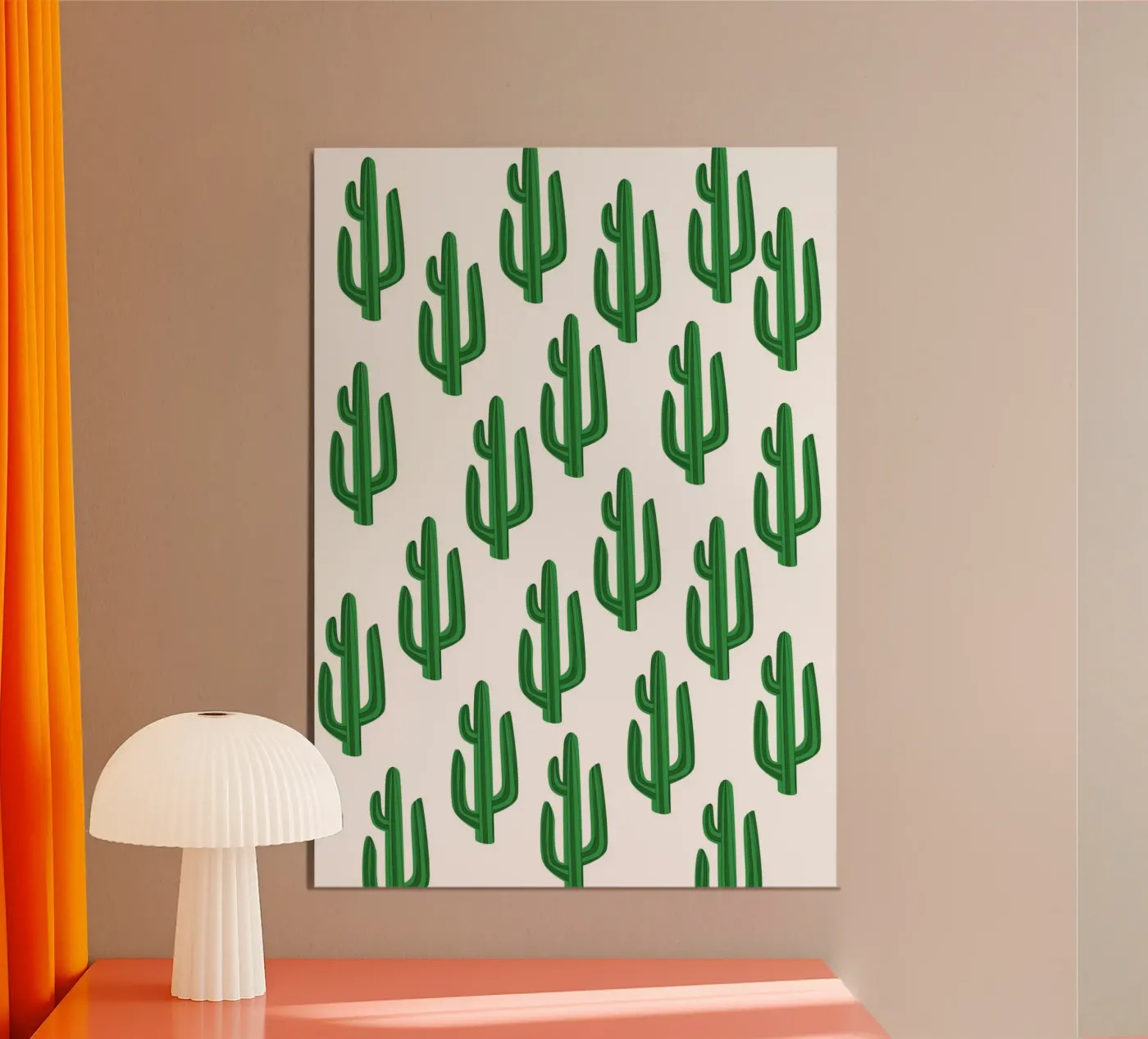 Cacti poster by Happypatterns