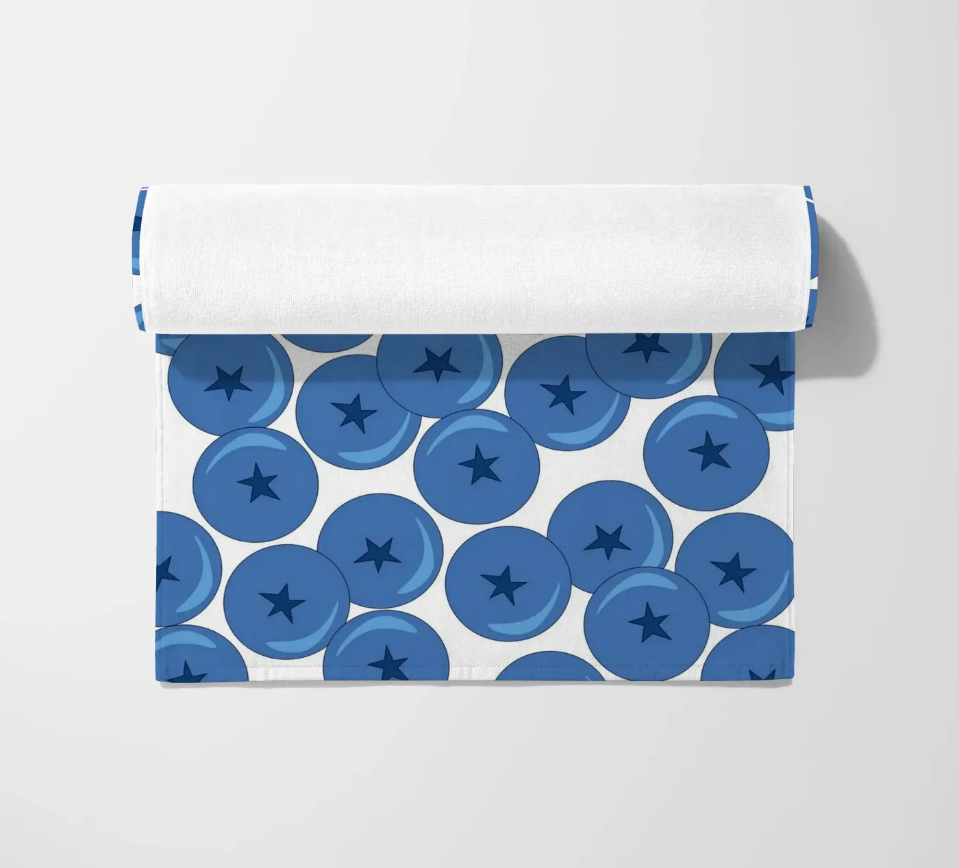 Blueberries telo mare da Happypatterns