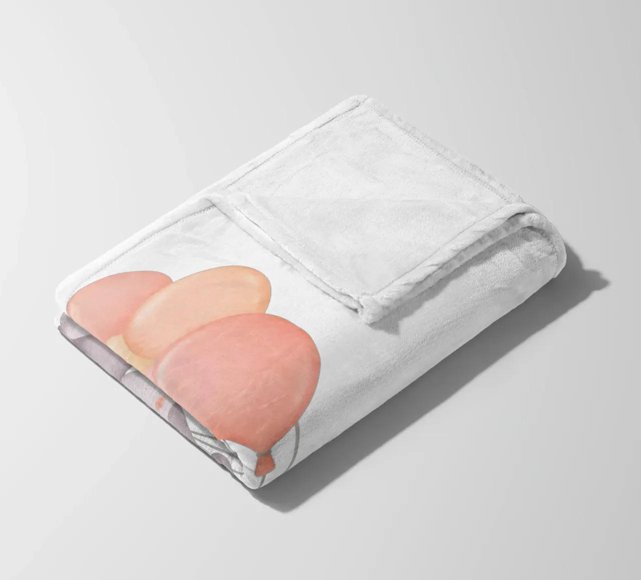 Sogno di un ippopotamo allegro coperta in pile da Doodle Dreams Art