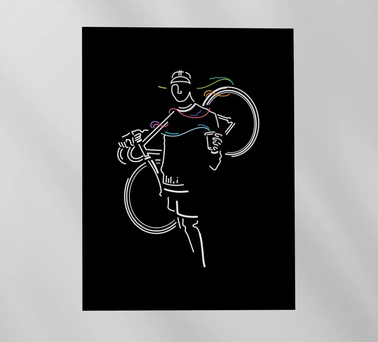 Giro mattutino pellicola backlit da The Cyclist
