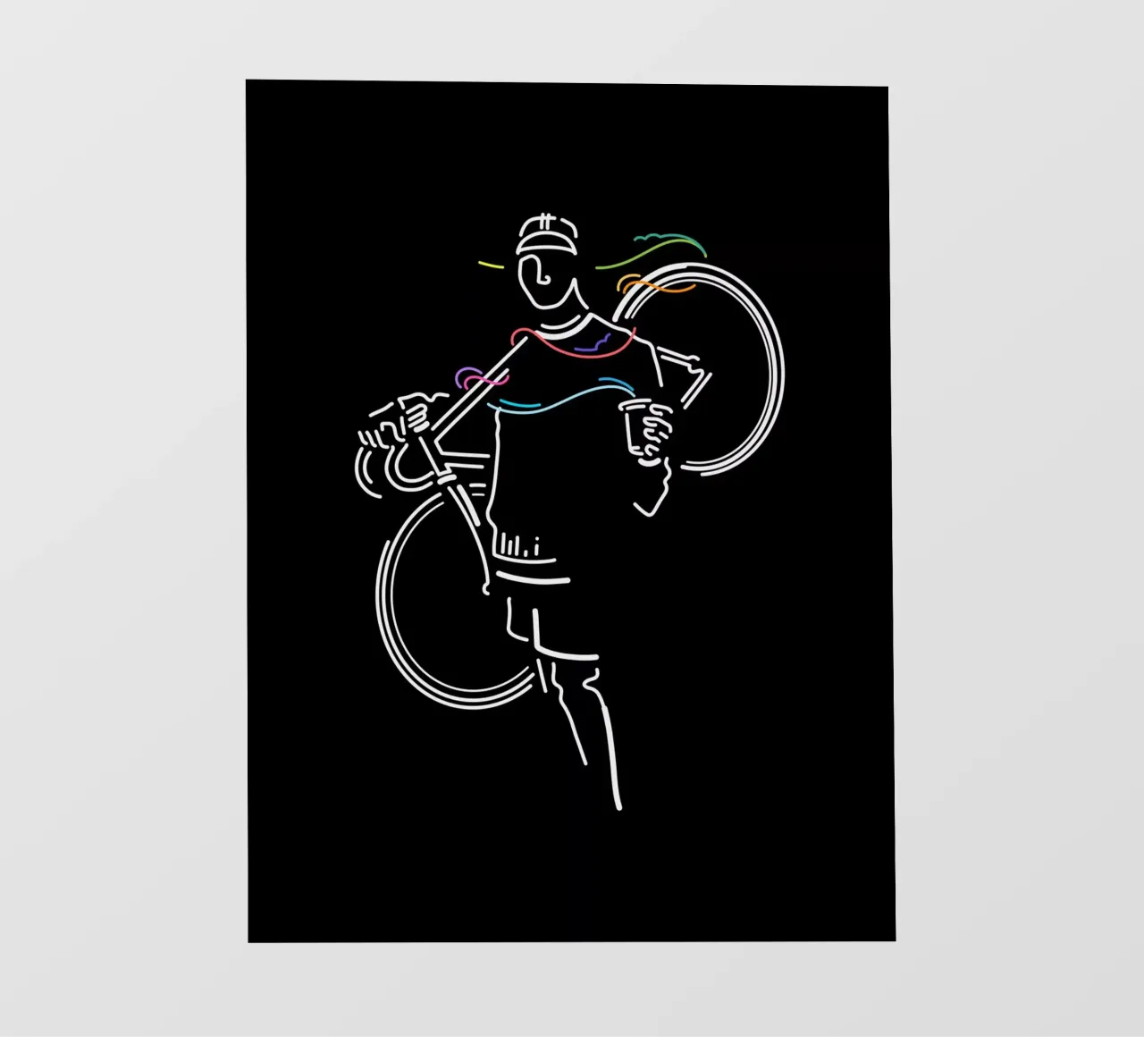 Giro mattutino pellicola backlit da The Cyclist