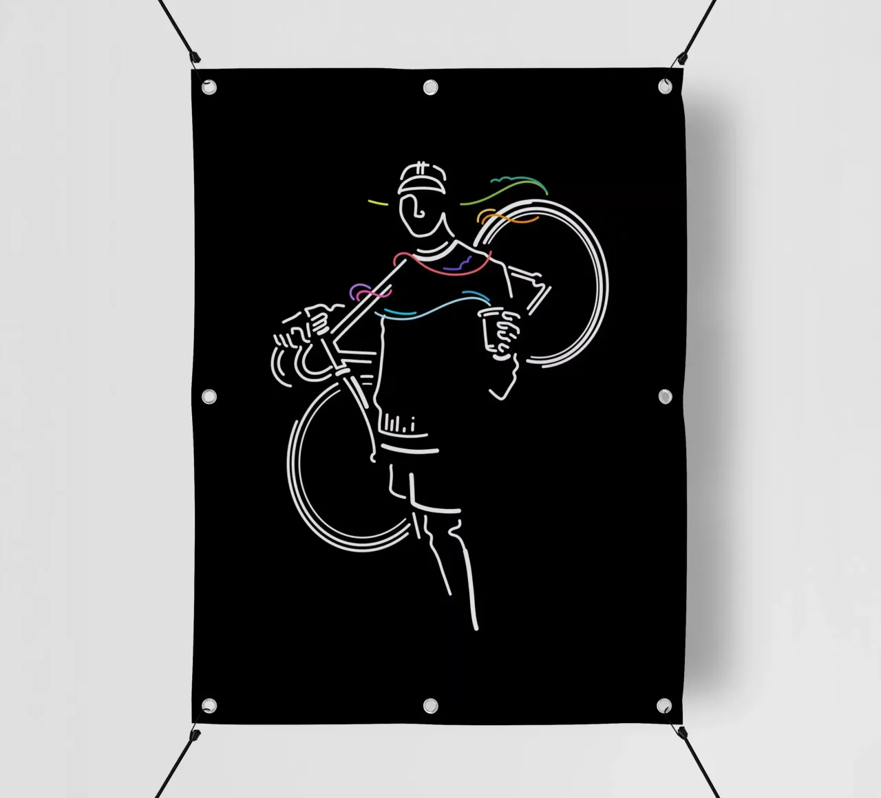Giro mattutino telo in pvc da The Cyclist