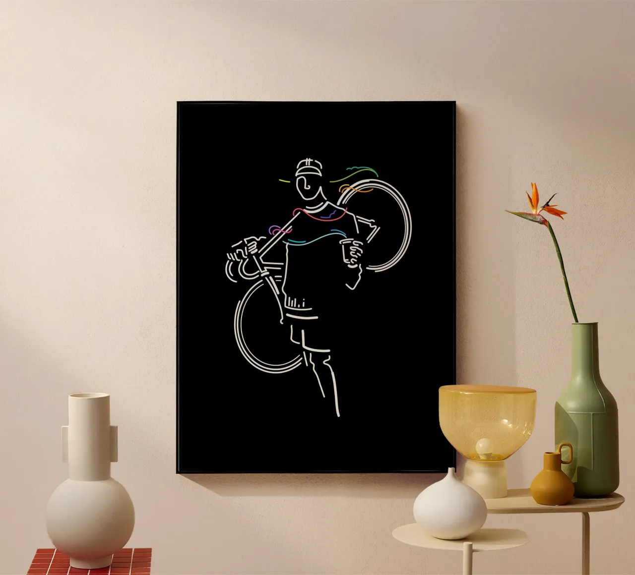 Giro mattutino plexiglass da The Cyclist