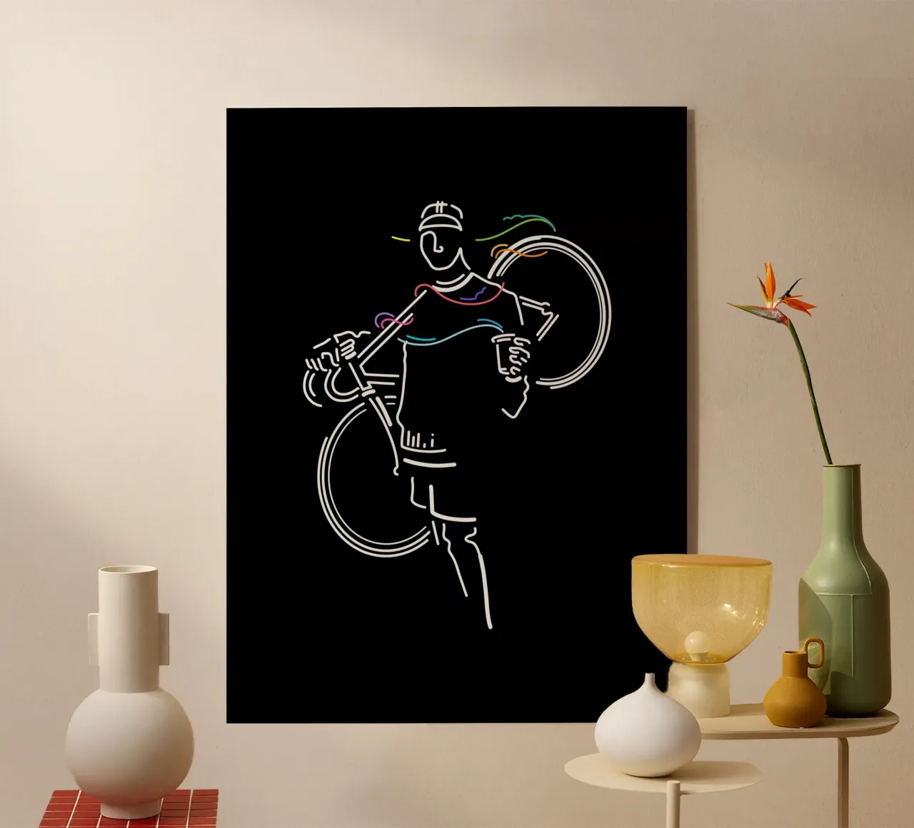 Giro mattutino plexiglass da The Cyclist