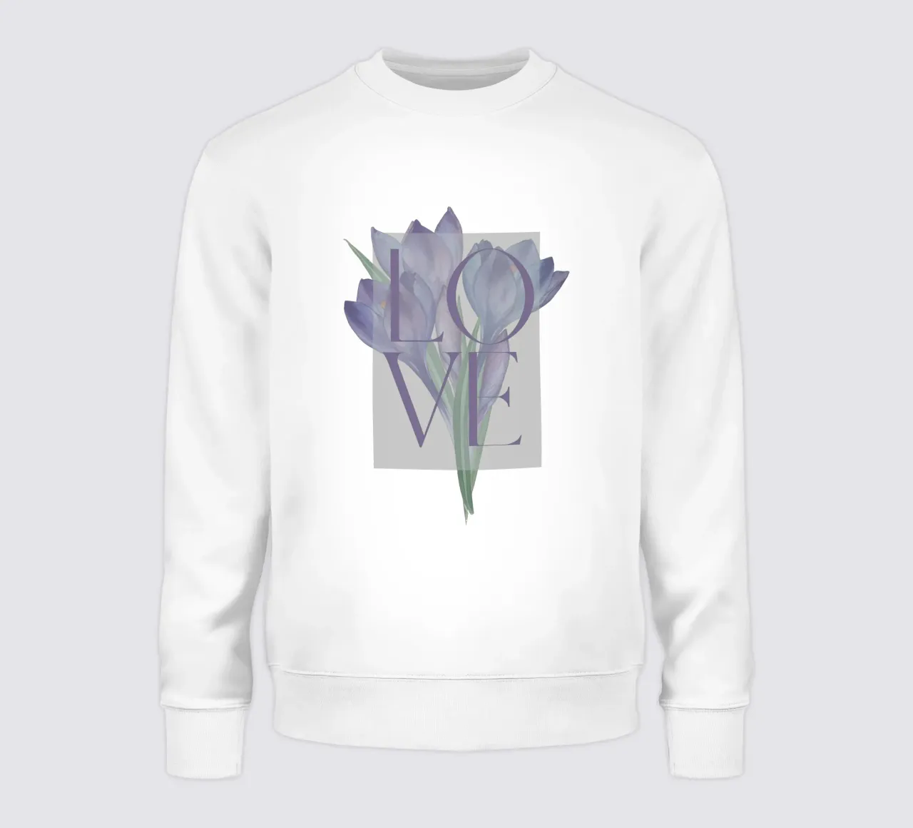 Amore in fiore felpa da DesignArt