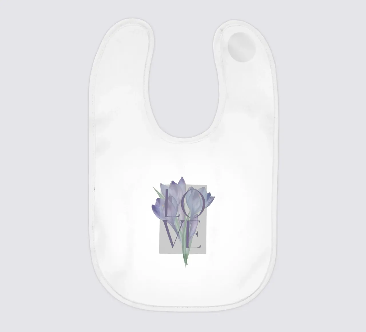 Amore in fiore bavaglino da DesignArt