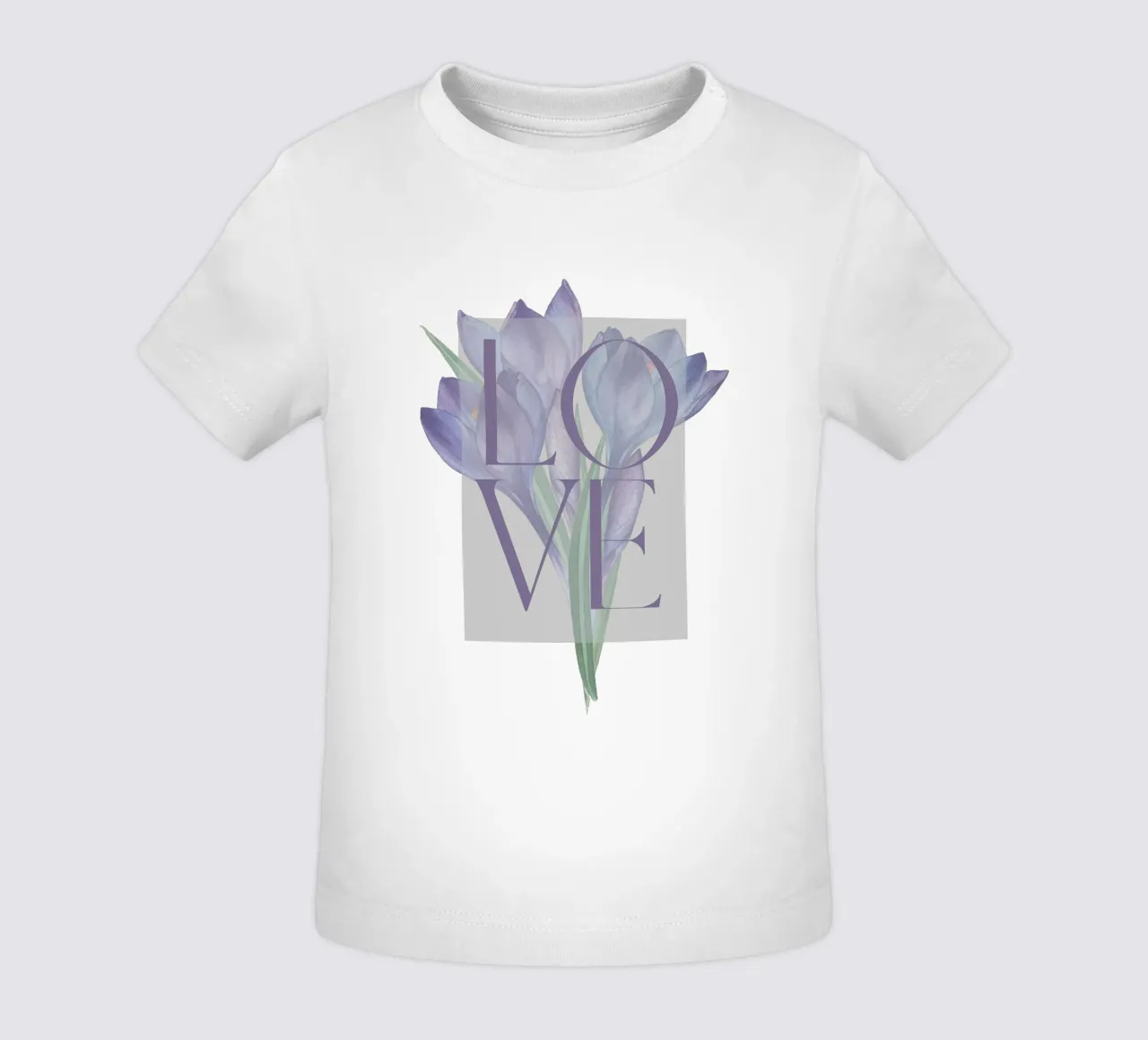 Amore in fiore maglietta neonato da DesignArt
