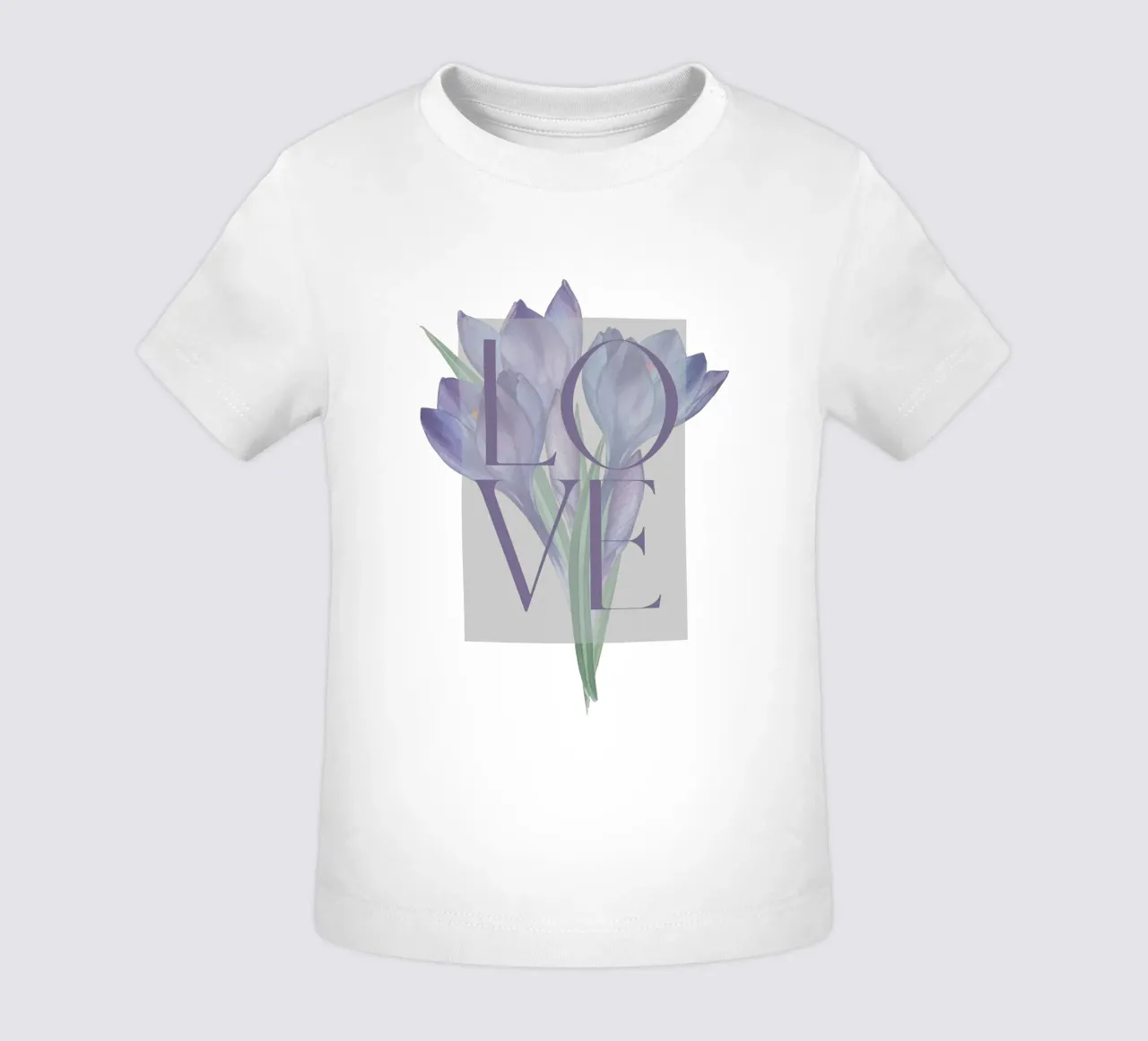Amore in fiore maglietta neonato da DesignArt
