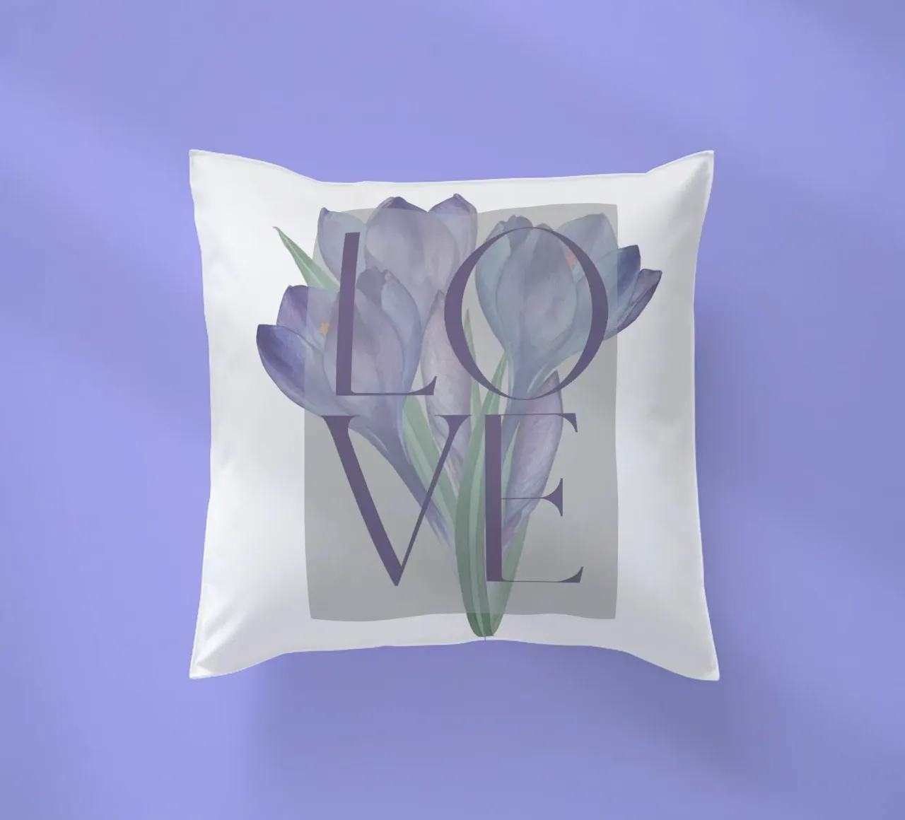 Amore in fiore cuscino da DesignArt