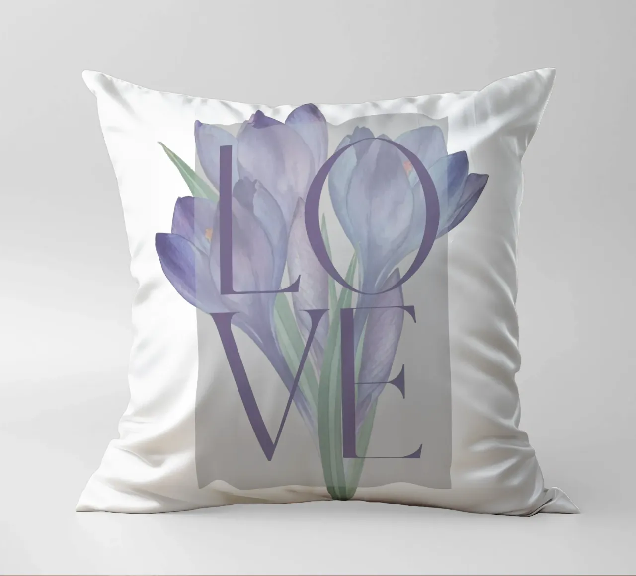 Amore in fiore cuscino da DesignArt